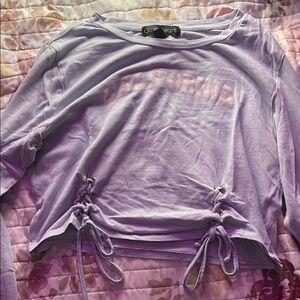 Cherish Lavender Long Sleeve Tee